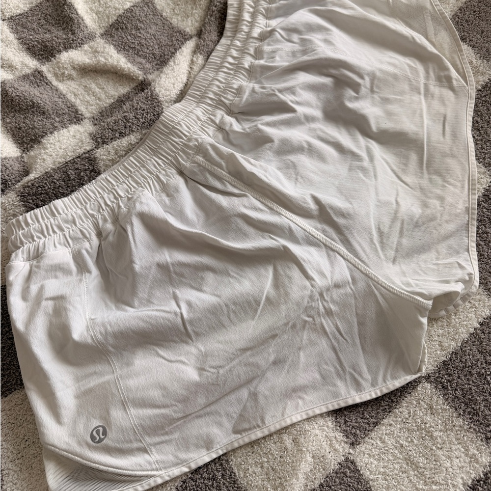 lululemon athletica White Athletic Shorts